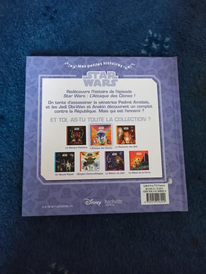 Livre star wars l'attaque des clones - photo numéro 2