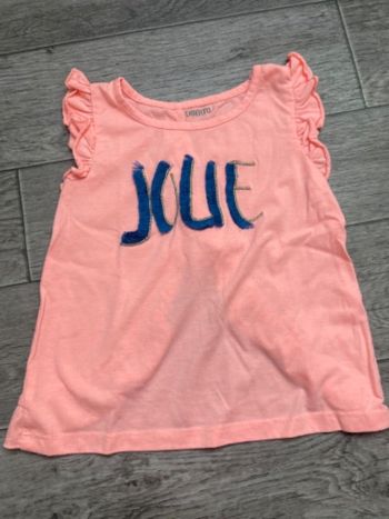 T-shirt orange corail Liberto 36 mois