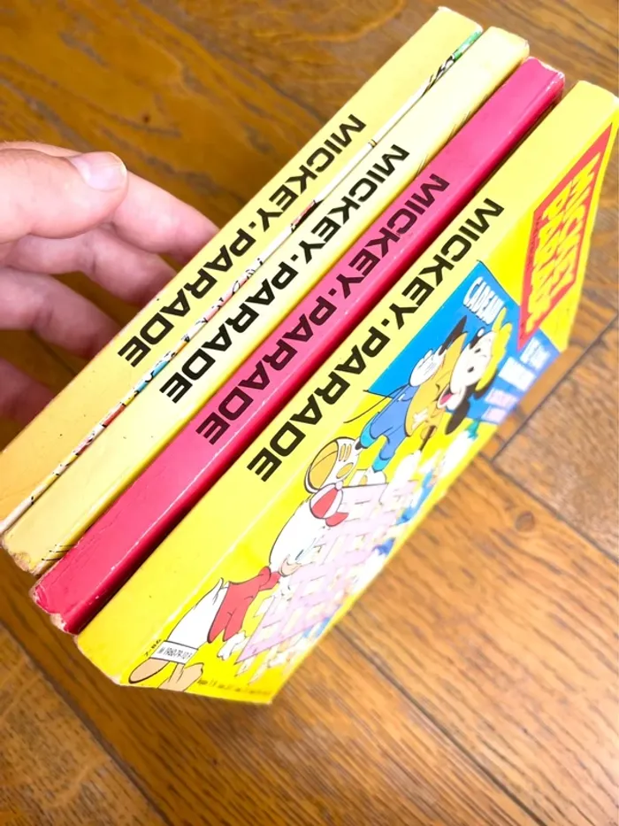 Lot de 4 Magazines Mickey Parade – Éditions Vintage Rares - photo numéro 5