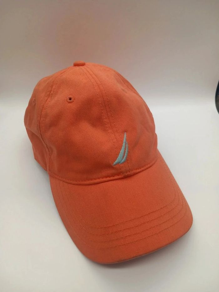 Casquette Vintage Orange Nautica