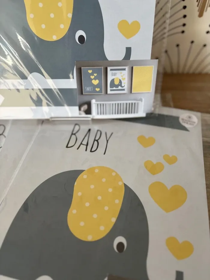 Affiches Sweet baby pour chambre enfant - photo numéro 2