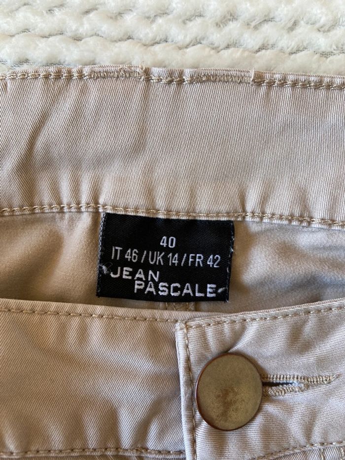 Pantalon taille basse beige / Taille 40 - photo numéro 12