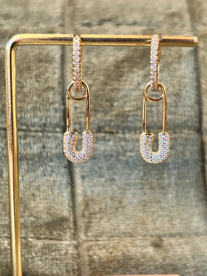Boucles d’oreilles épingle - photo numéro 4