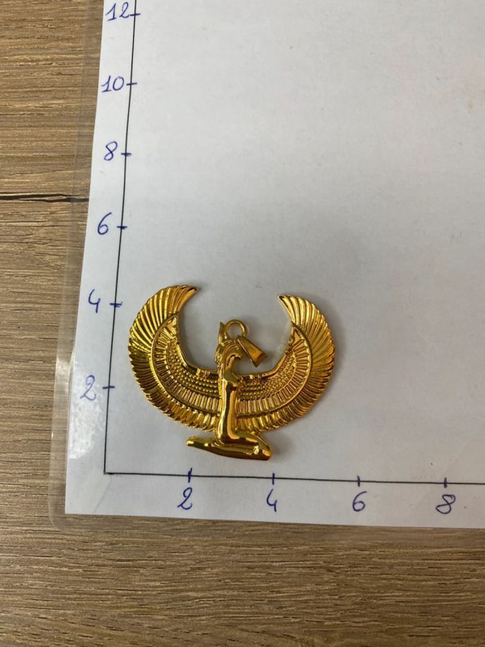 Pendentif acier Maat rétro - photo numéro 5