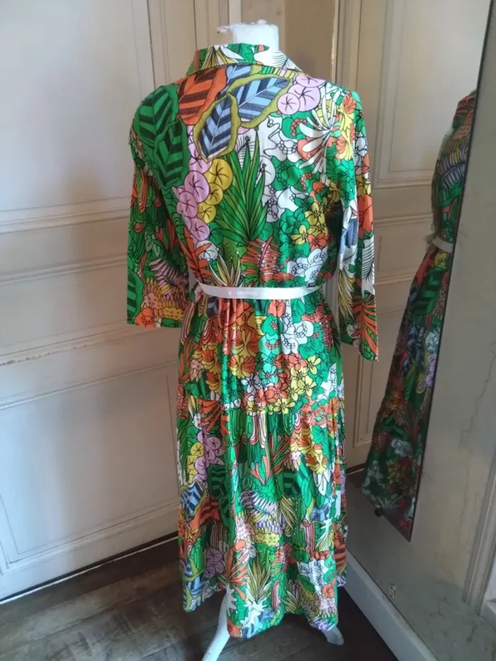 Robe longue Johanna bohème vintage années 70 – style hippie T36-38 - photo numéro 10