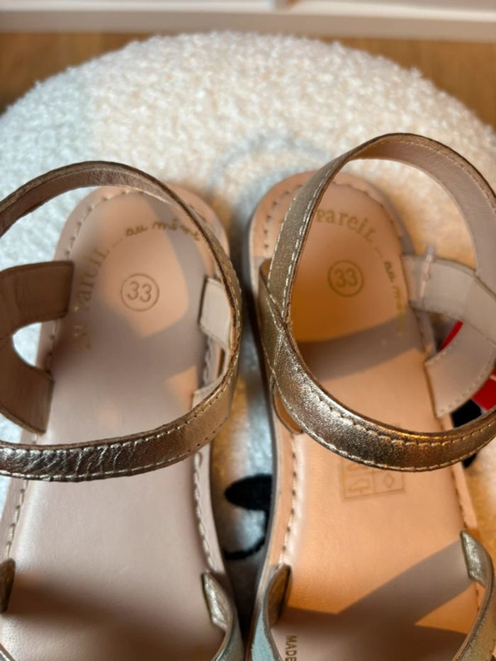 Neuves - Sandales cuir DPAM 33 - photo numéro 6