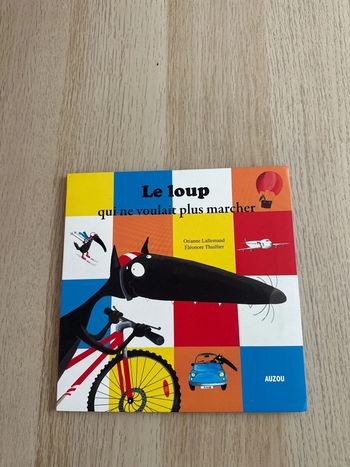 Livre souple le loup
