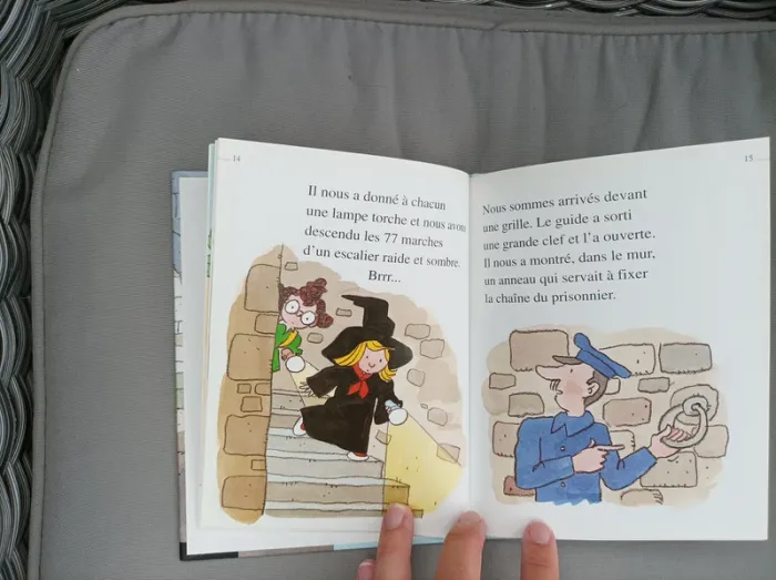 Livre " le fantôme des oubliettes" 5-7 ans - photo numéro 6