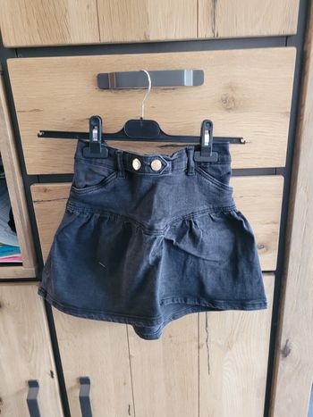 Jupe en jean noir tao