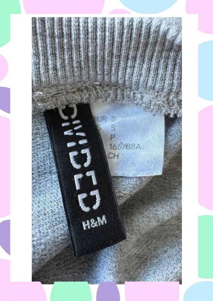 Sweat sans capuche gris H&M - photo numéro 4