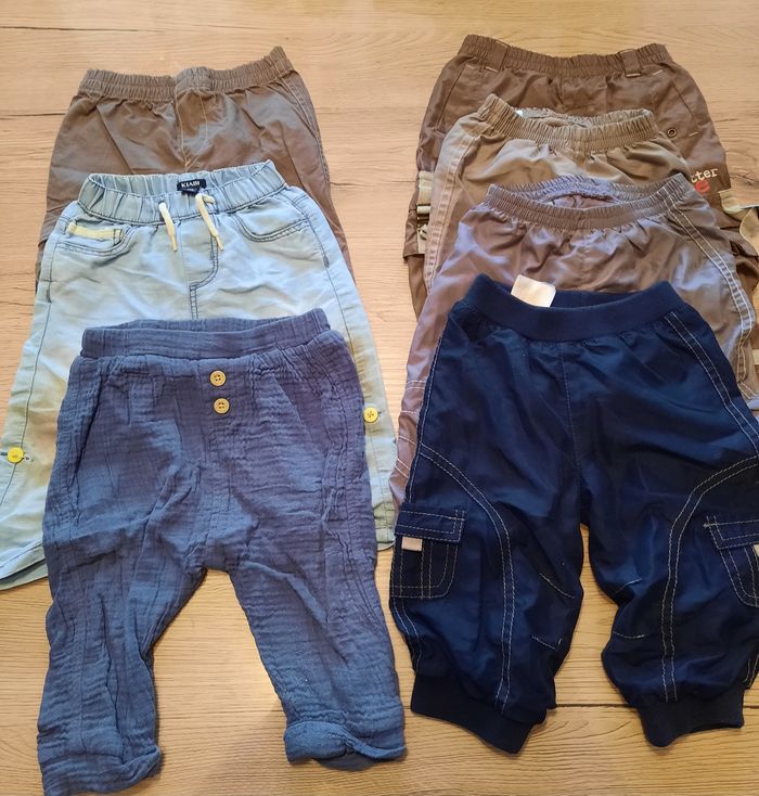 Lot de 76 vêtements été en taille 12 mois - photo numéro 7