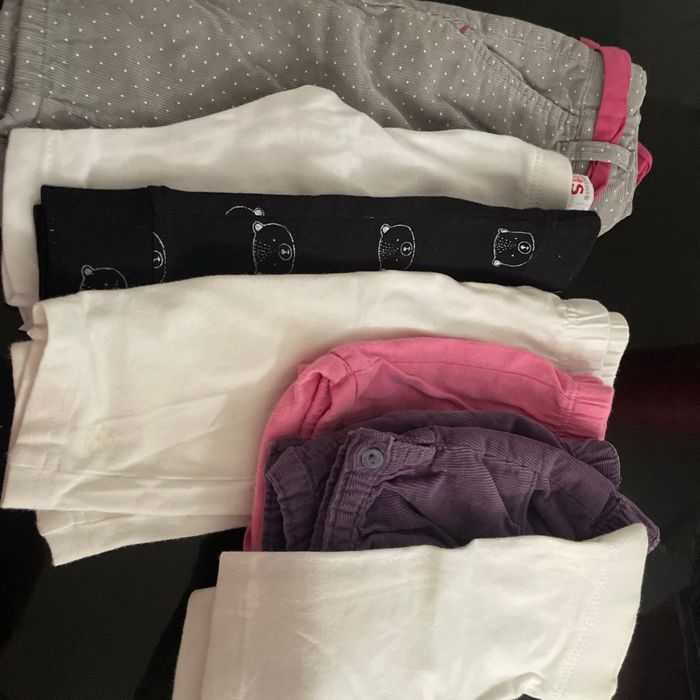 Lot pantalon et short bébé