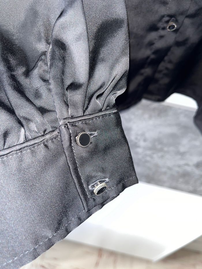 Chemise en satin noir Pimkie - photo numéro 4