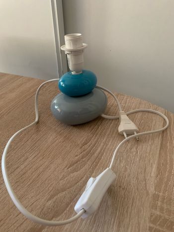 Lampe forme galets sans abat jour