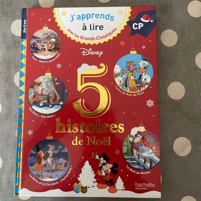5 histoires de Noël : j’apprends à lire avec les grands classiques