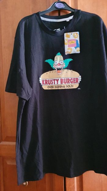 T-shirt The Simpsons Krusty Burger taille M
