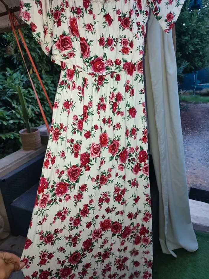 Robe longue à fleurs - photo numéro 4
