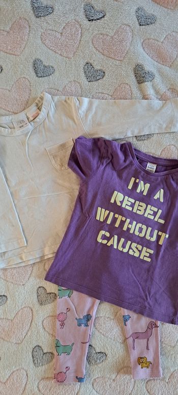 Lot vêtements fille