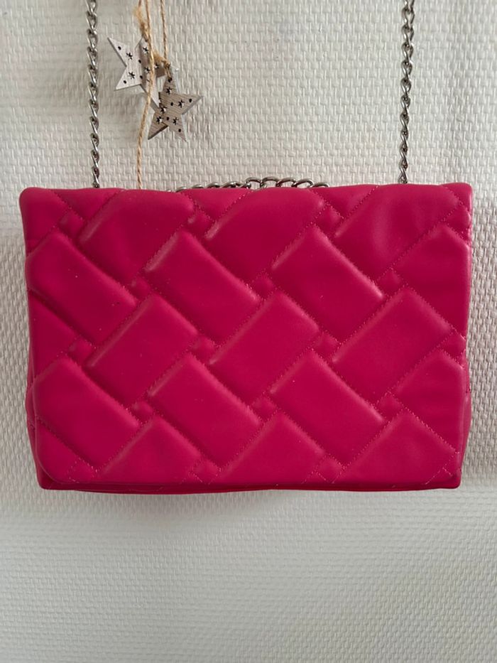 Sac bandoulière fuchsia