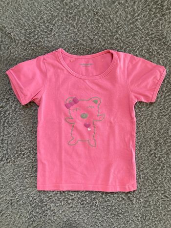 Teeshirt MC rose 3 ans