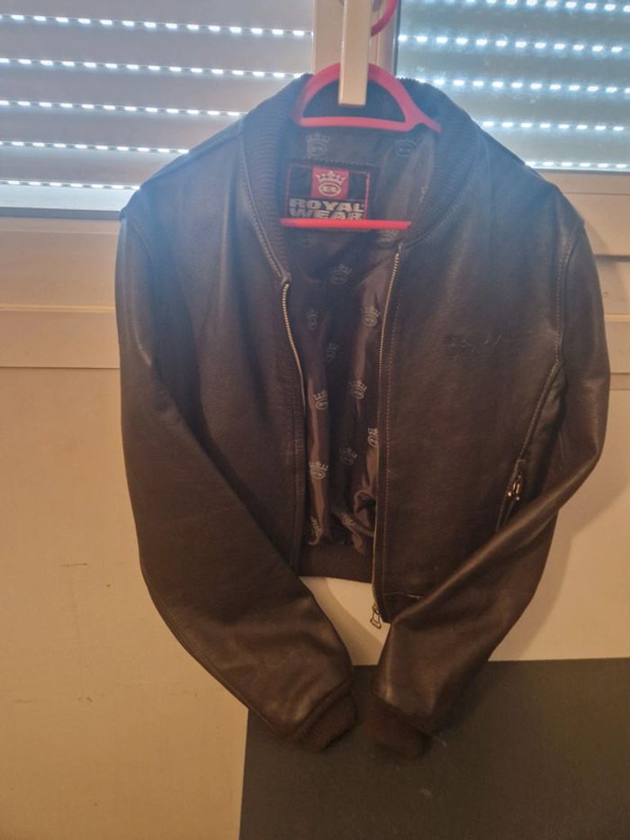 Veste en cuir royal wear - photo numéro 3