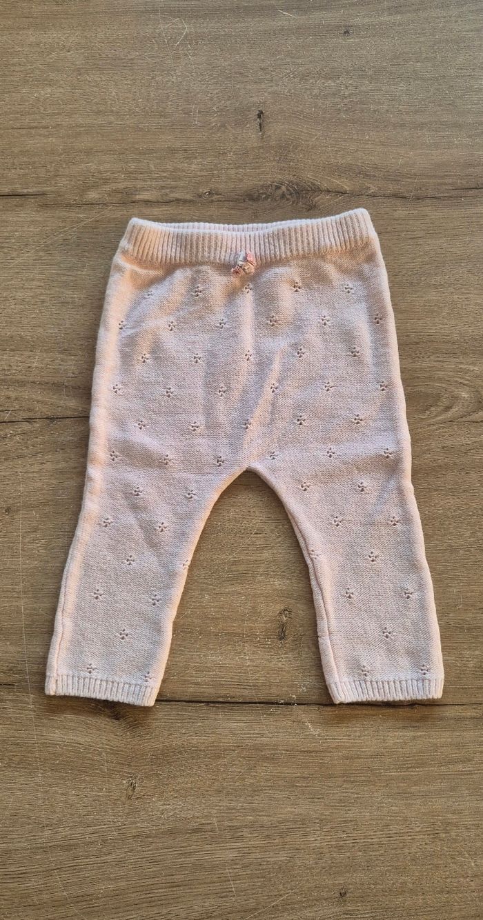 Legging en maille 12 mois