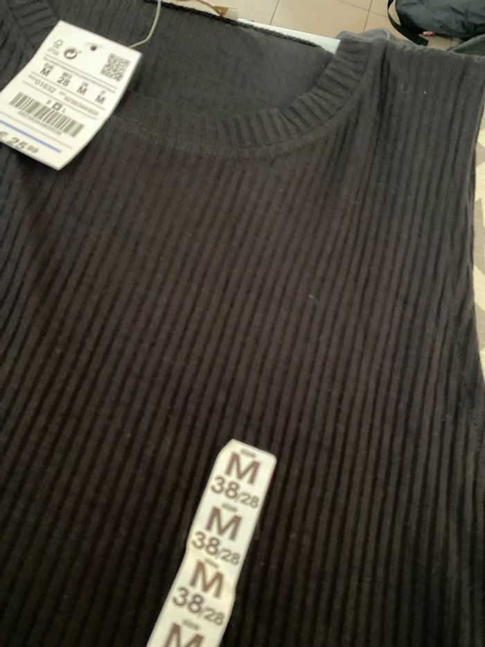 Robe tunique, pull & Bear , taille M fondue sur le côté neuve - photo numéro 3