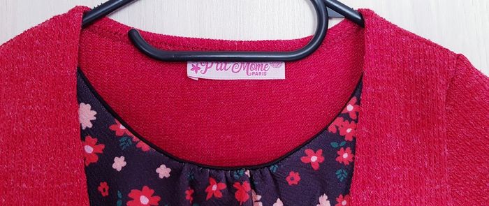 🌸 Robe fleurie effet 2 en 1 - P'tit Môme - 3 ans 🌸 - photo numéro 4