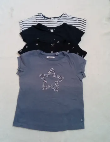 Lot de 4 t-shirt