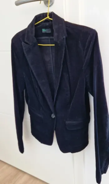 Veste blazer velours