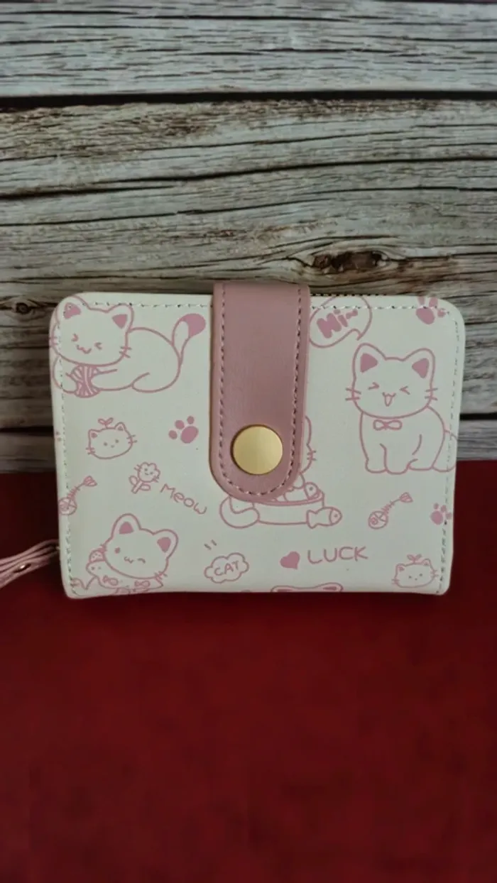Porte monnaie chat 🐱