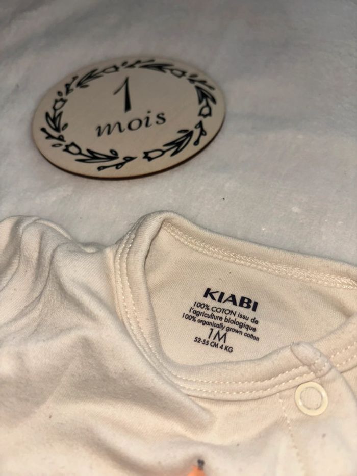 Pyjama mi épais mi fin 1 mois Kiabi - photo numéro 2