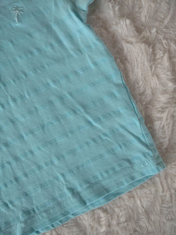 Polo tee shirt chemise manches courtes Garçon 18/24 mois Palmier Zeeman 100% coton - photo numéro 5