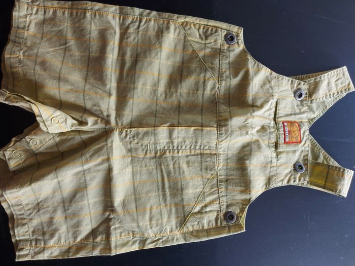 Lot de 2 salopettes 12 mois - photo numéro 2