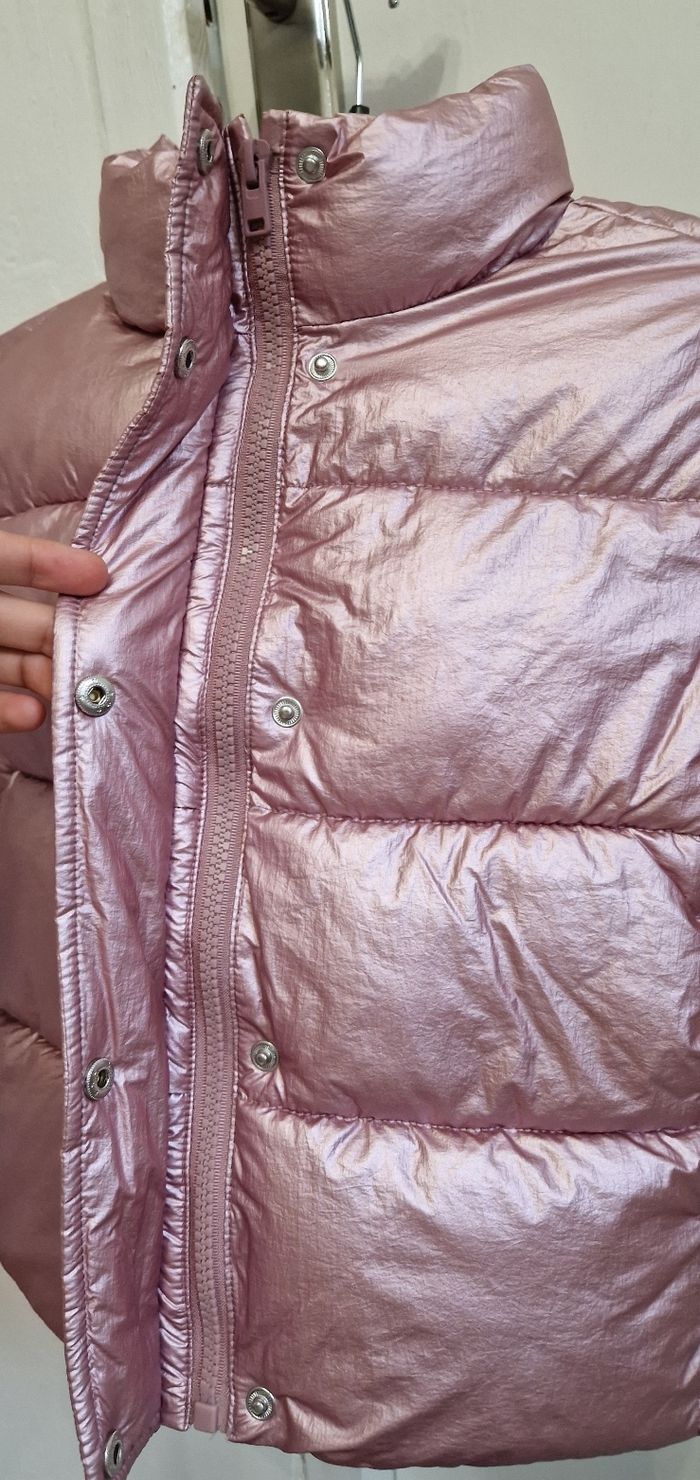 Manteau métallisé fille 3/4 ans Zara - photo numéro 3