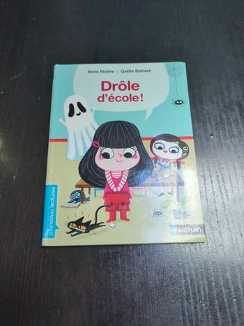 Livre Cp premières lectures 6 ans Nathan drôle d'école