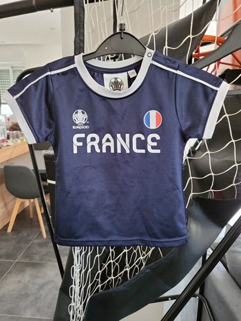 Tee-shirt euro 2020 24 mois