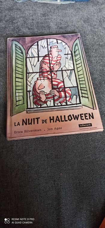 Livre la nuit de Halloween