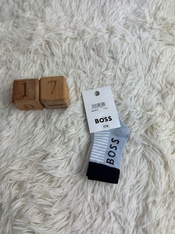 Lot de 2 paires de chaussettes BOSS taille 17/18