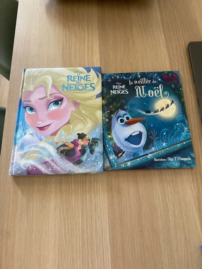 Deux livres reines des neiges