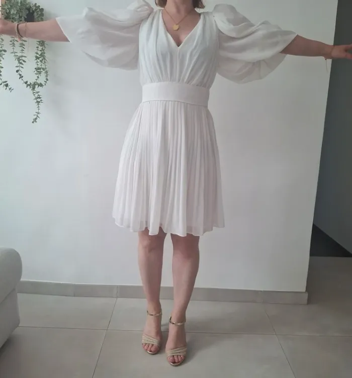 Robe blanche Morgan - photo numéro 4
