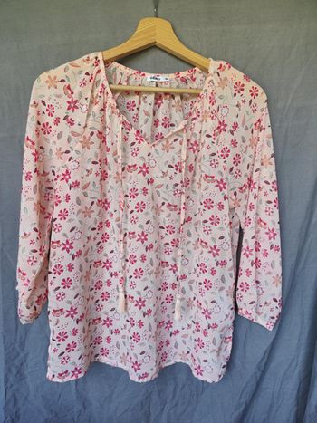 Tunique rose Gémo , taille 38 , très bon état