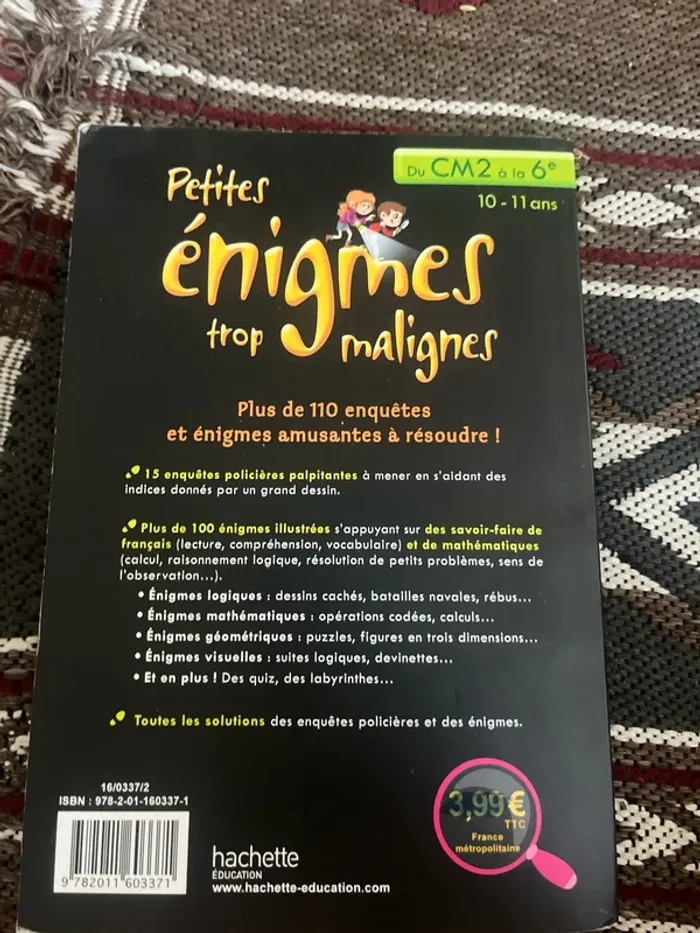 Petite énigme trop maligne - photo numéro 2