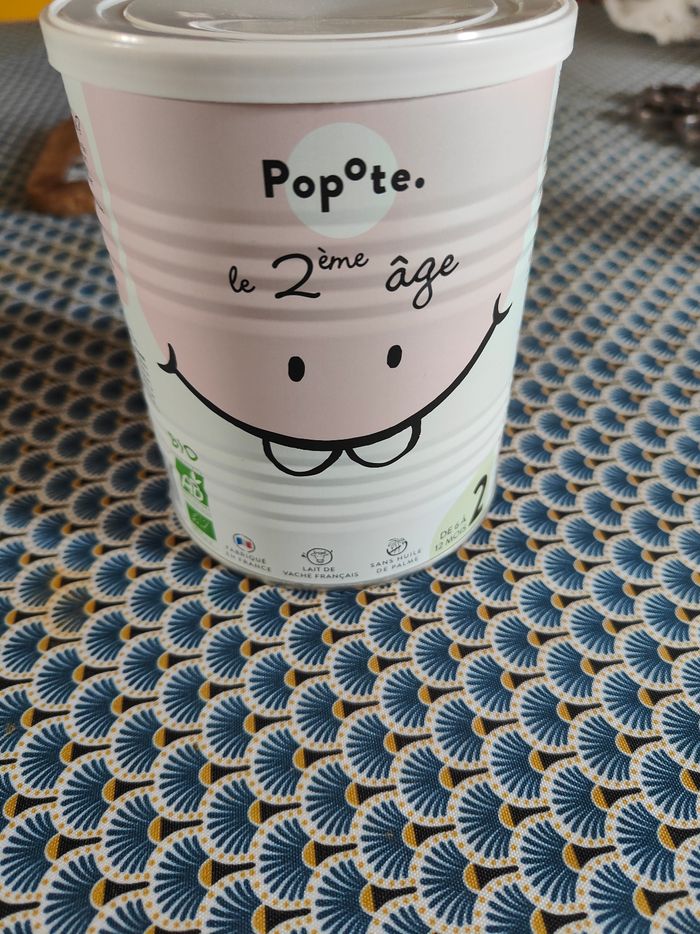 Lait popote 2 ème âge
