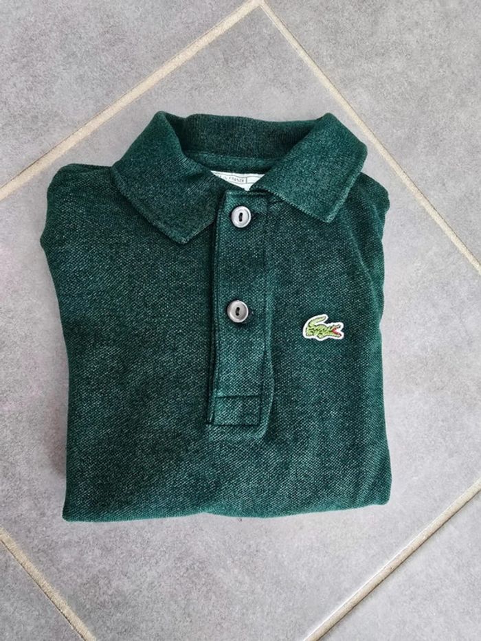 Polo manches longues Lacoste - photo numéro 2