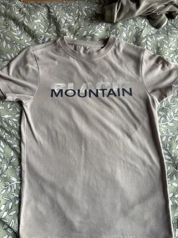 T-shirt black Mountain