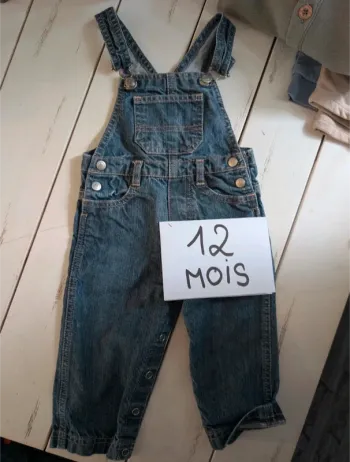 Salopette bébé garçon 12 mois