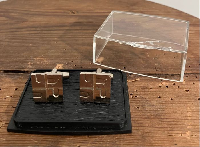 Paire de boutons de manchettes - photo numéro 5