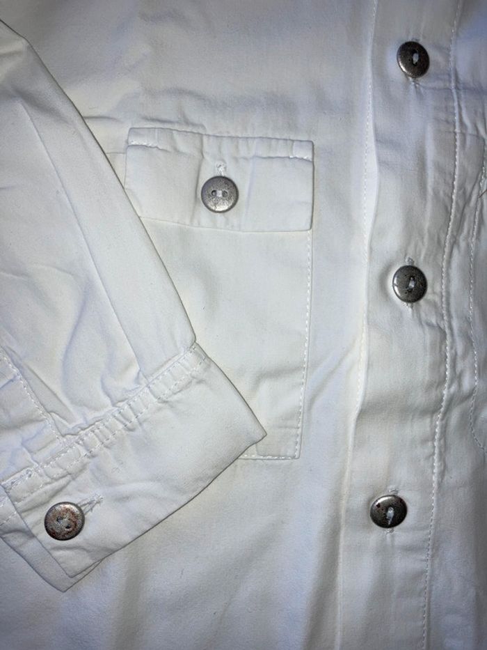 Chemise Jean Bourget 4 ans blanche ML - photo numéro 3