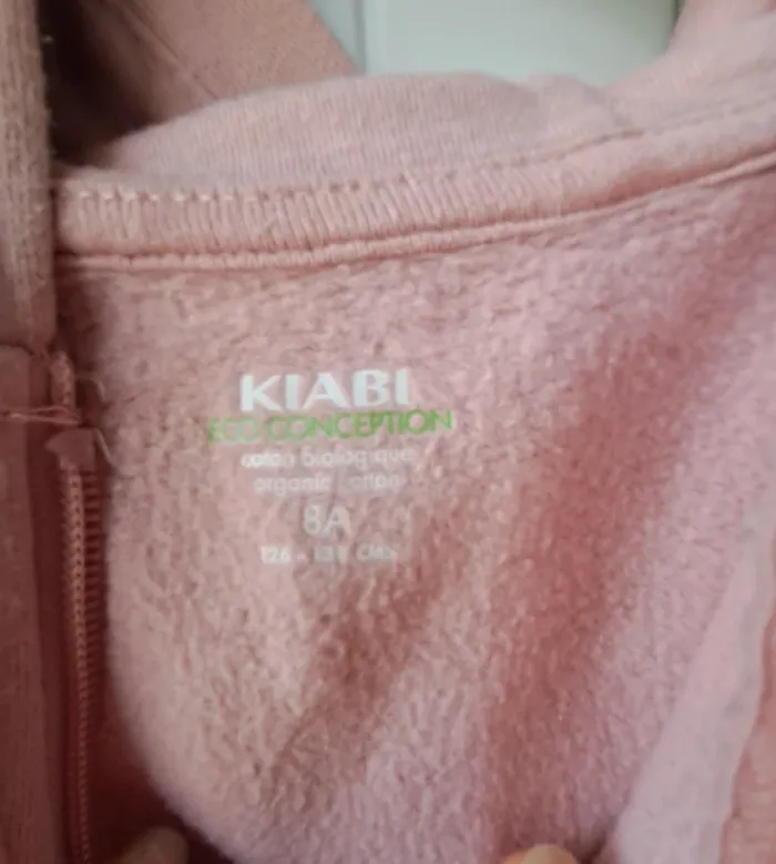 Veste zippée taille 8ans - photo numéro 2